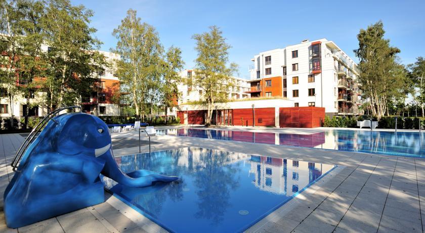 Apartament Aquamarine Polanki Kołobrzeg Exterior foto